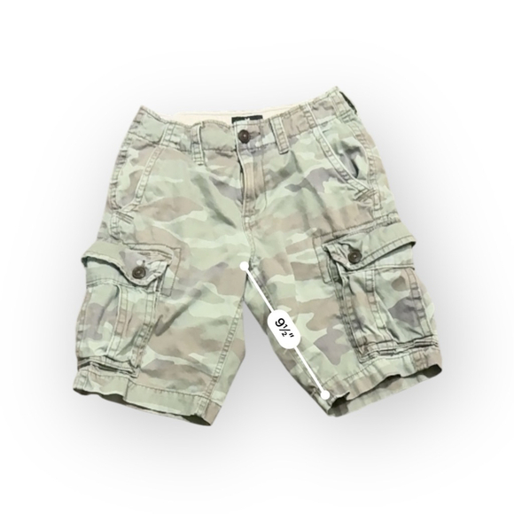 American Eagle Men’s Camouflage Cargo Shorts Size 26 - Picture 5 of 10